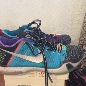 Custom low top Nike Kobe 10 elite “what the “ 11